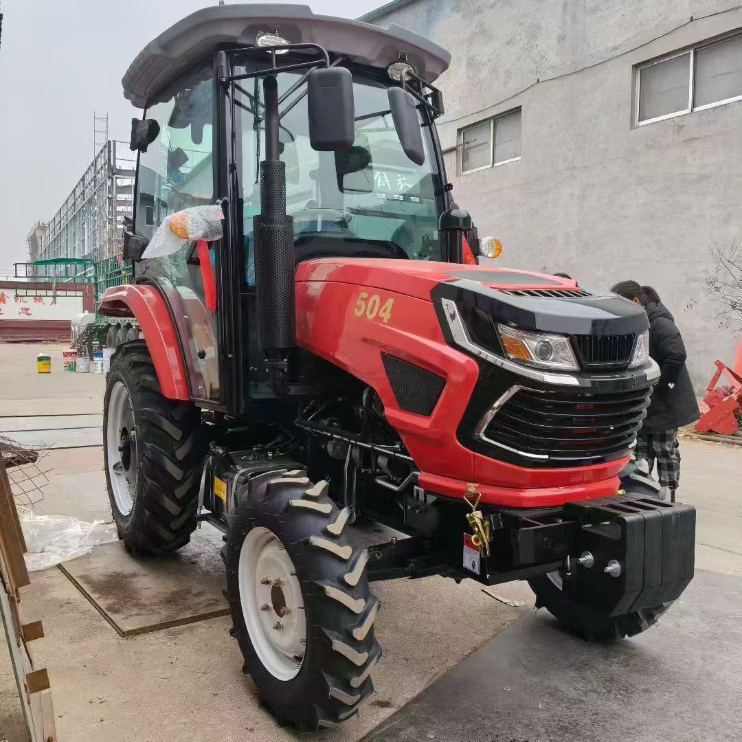 504 50HP 4WD Agricultural Tractor with Hydraulic Rear Remotes